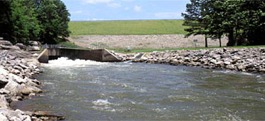 Photo of bear creek dam